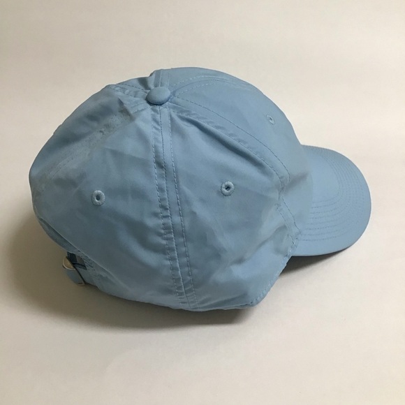 Smathers & Branson Needlepoint Light Blue Baseball Hat Cap Adjusts Polyester NC? - Picture 6 of 12